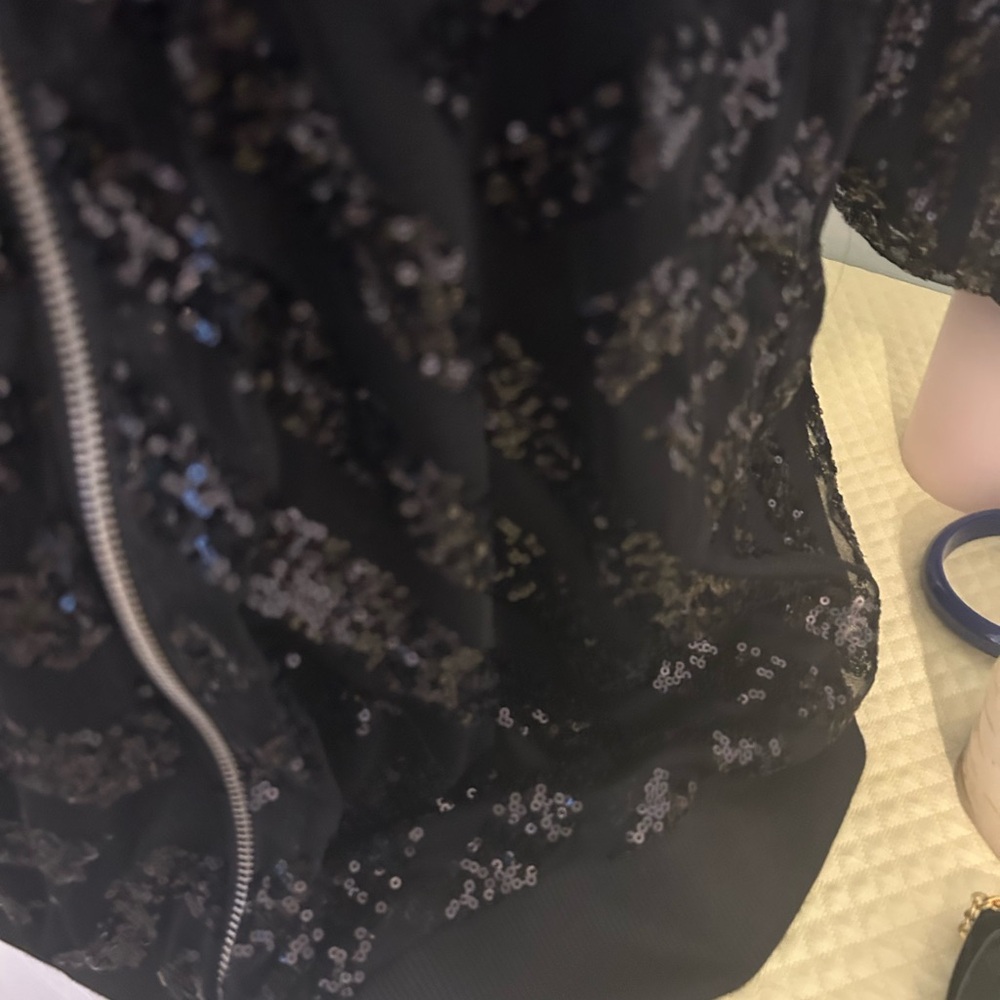 Black Sequins Jacket - image 2